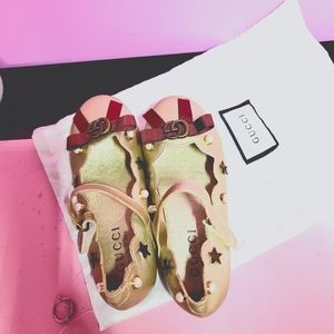 Authentic Gucci little girls shoes